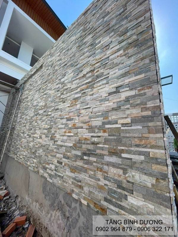 Ứng dụng sản phẩm trong ốp tường nhà