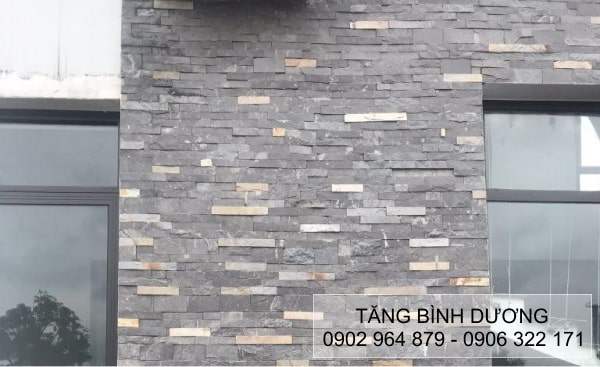 Ứng dụng sản phẩm trong ốp tường mặt tiền