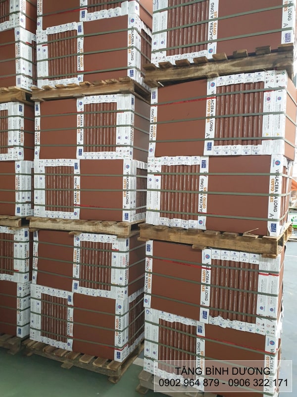 Gạch lát Hạ Long màu đỏ lợt