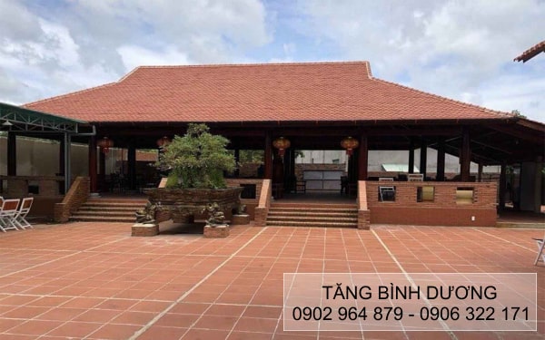 Sử dụng lát sân chùa