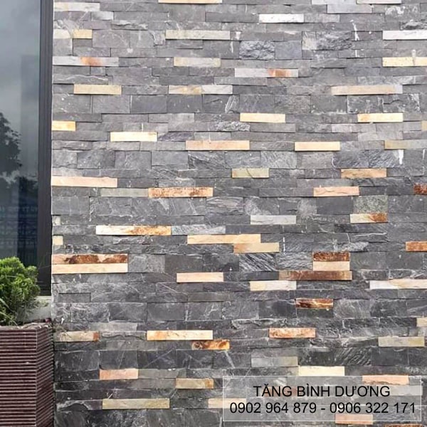 Đá ghép xanh vàng kích thước 10x50