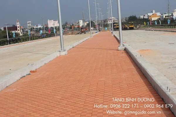 Công trình dùng Gạch tàu lá dừa Đồng Nai (20x20, 30x30)