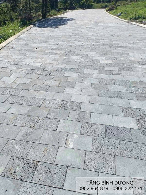 Đá tổ ong lát đường đi Đá tổ ong lát đường đi