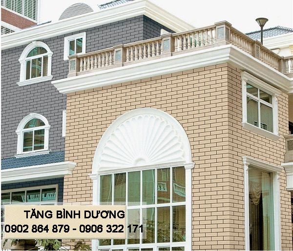 Nhà ở sử dụng gạch thẻ kem