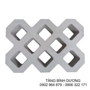 Gạch Trồng Cỏ 8 Lỗ Nhẵn