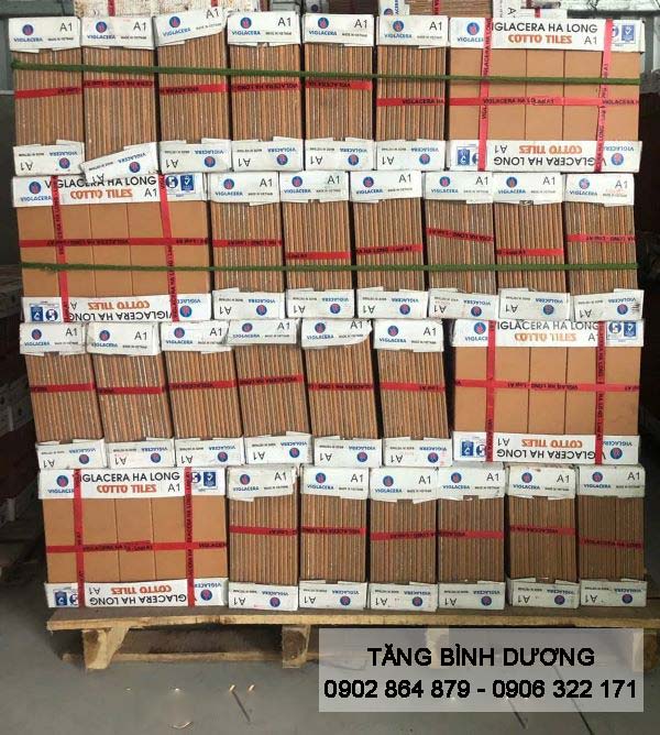 Kho gạch thẻ kem tại Tăng Bình Dương