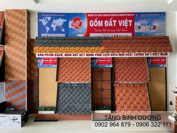 Đa dạng các loại ngói Đất Việt Đa dạng các loại ngói Đất Việt