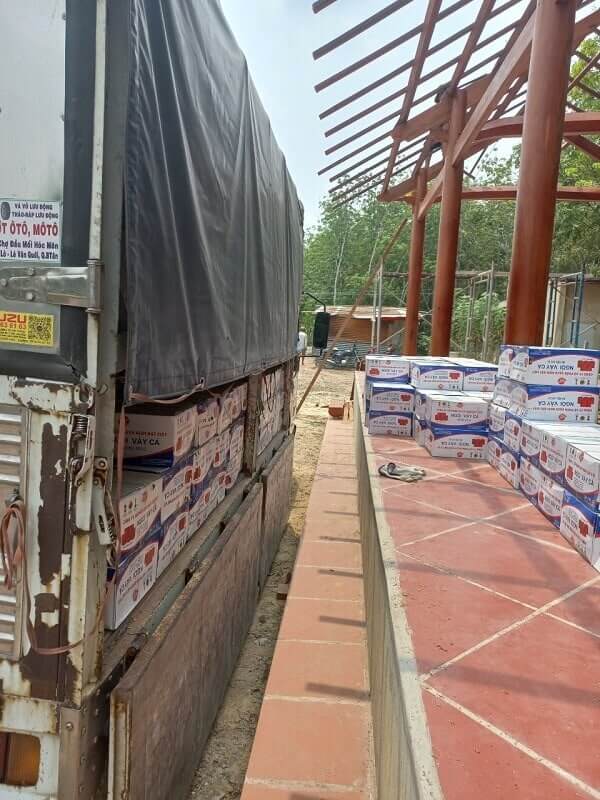 Hình ảnh ngói vảy cá Đất Việt tại Gò Dầu - Tây Ninh