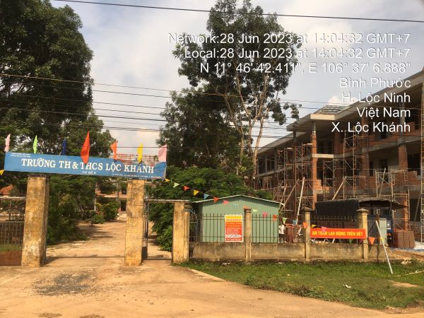 Công trình trường Lộc Khánh - Bình Phước