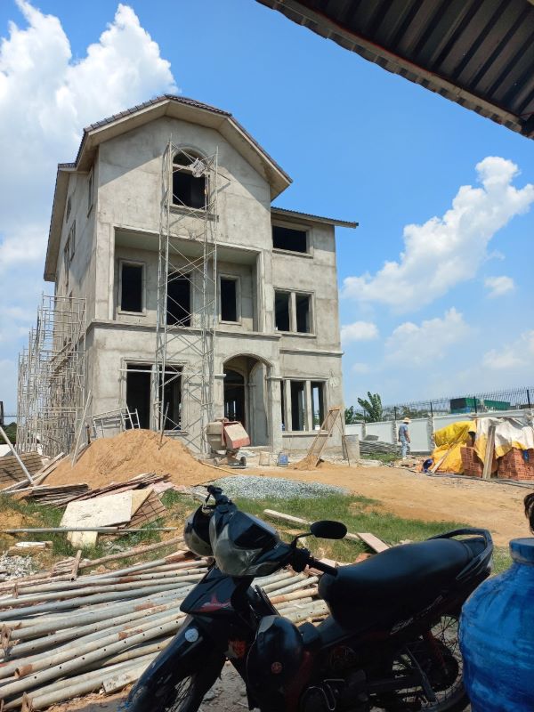 Đá bóc đen giao công trình anh Hải - Bình Chánh