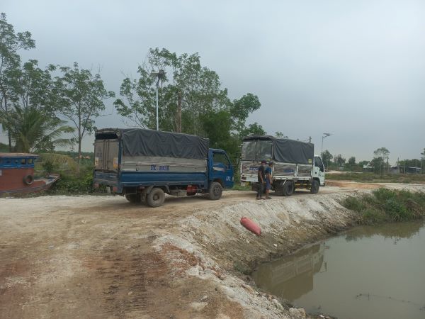 Ngói 22 Hạ Long giao công trình anh Tài - Củ Chi