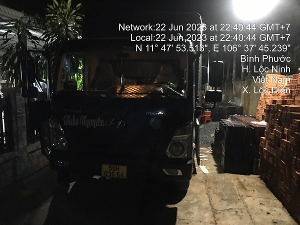 Công trình Anh Thịnh Lộc Ninh Bình Phước nhận lô hàng 5000 viên ngói lợp CR05