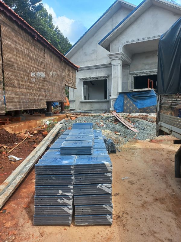 Công trình anh Thịnh - Lộc Ninh sử dụng ngói 22 Đất Việt và ngói Inari