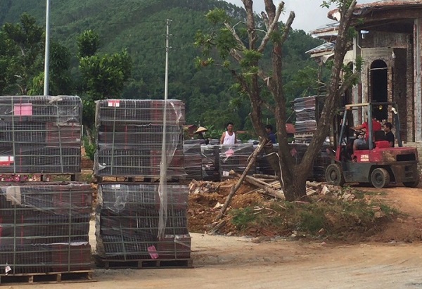 Ngói Lợp CR02 đã được giao tới công trình của anh Thành tại Phú Thọ.