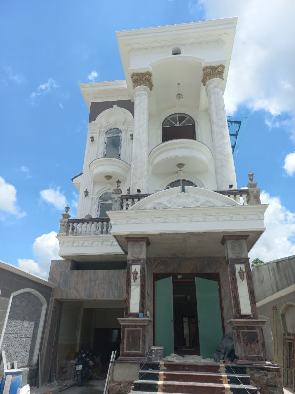 Đá suối đá răng lược giao tới công trình anh Bình