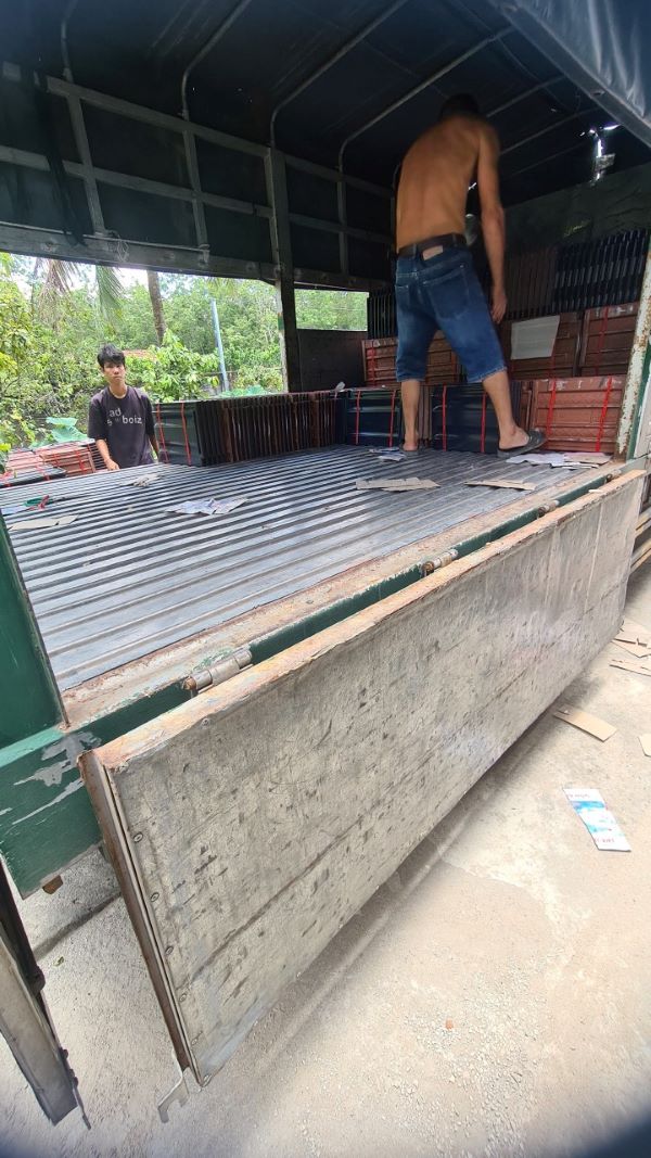 Ngói CR04 giao công trình anh Ngọc - Dầu Tiếng