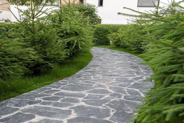 Mẫu sản phẩm lát đường đi mộc mạc, trang nhã