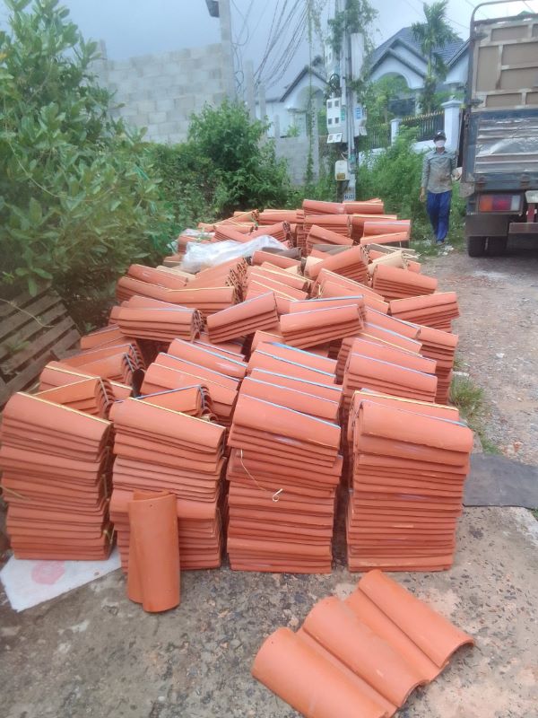Ngói lợp Địa Trung Hải giao công trình chị Duyên