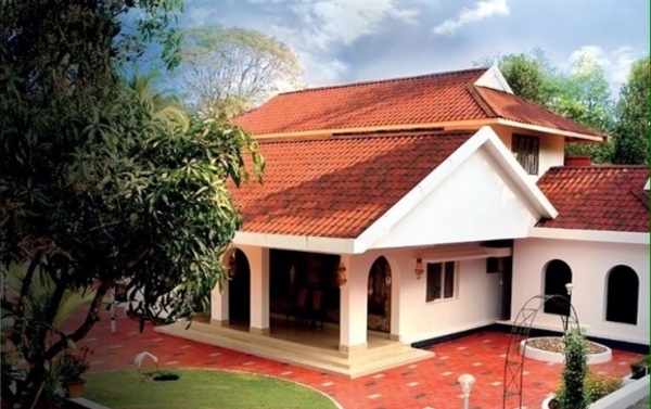 Công trình nhà cấp 4 lợp mái ngói đỏ