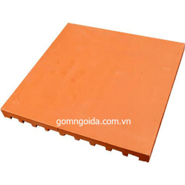 Gạch đỏ có chân, giúp tăng độ bám và độ bền cho công trình