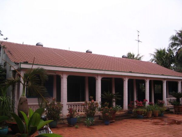 Công trình ngói đỏ cho nhà 3 gian