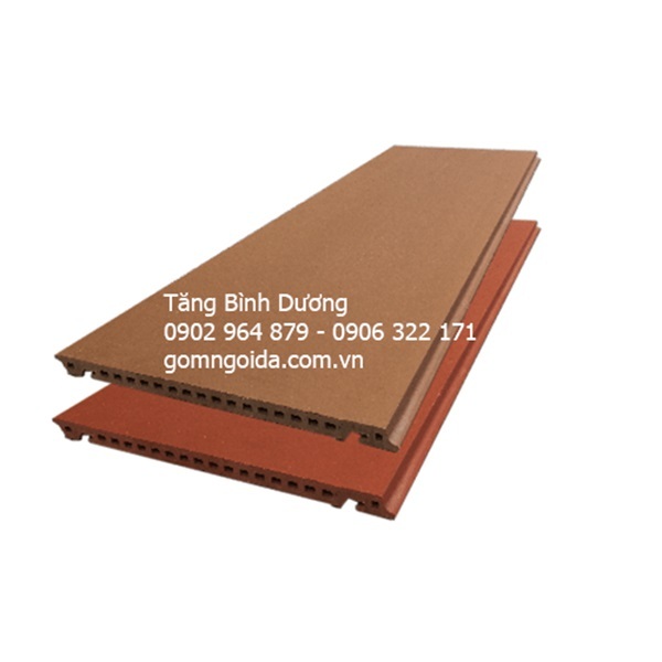 Gạch tấm ốp tường dày dặn