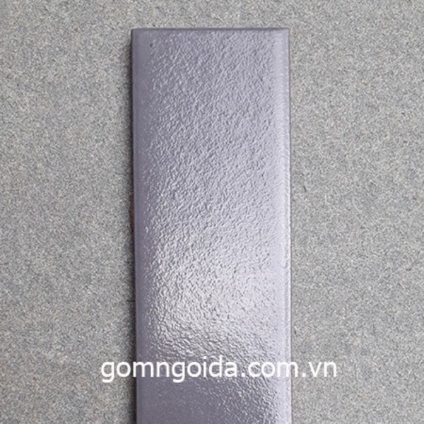 Gạch thẻ tráng men màu xám ghi