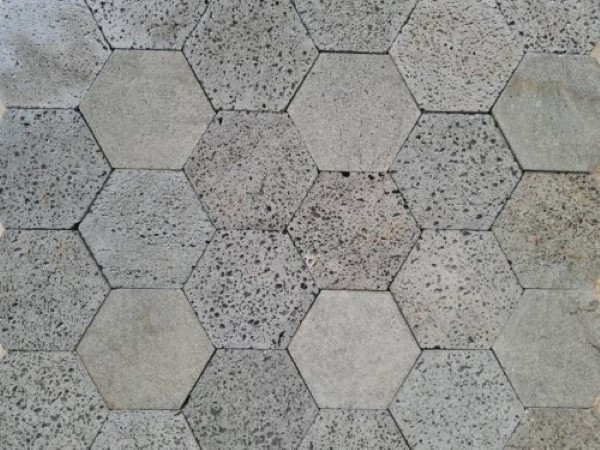 Đá ong xám lục giác