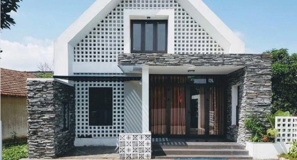 Nhà ở trở nên sang trọng, đẳng cấp nhờ vào việc ốp đá mặt tiền