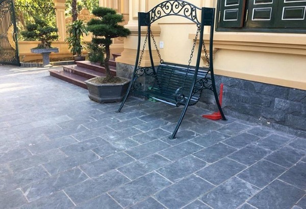 Mẫu đá lát sân được sử dụng rộng rãi nhất