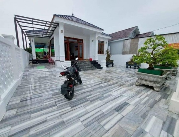 Đá sọc dưa lát sân - Mẫu đá được lựa chọn nhiều nhất hiện nay