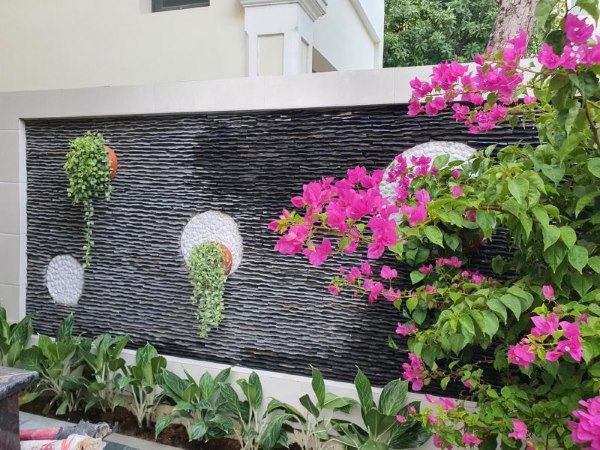 10 Mẫu đá ốp Tiểu Cảnh Trong Nhà, Sân Vườn đẹp Nhất Hiện Nay