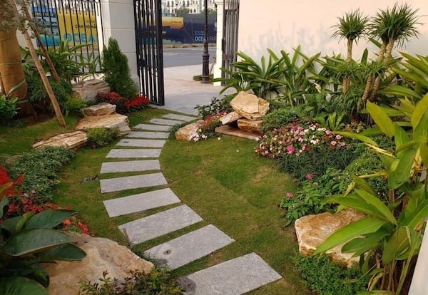 Đá tự nhiên bước dặm mang vẻ đẹp trường tồn với thời gian