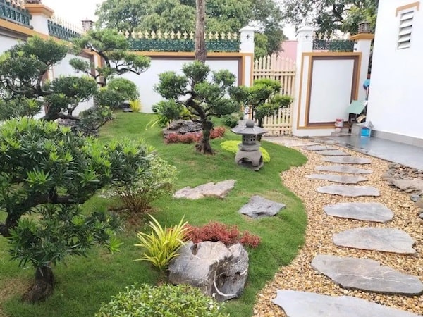 12 Mẫu đá Bước Dạo Lát Sân Vườn Hot Nhất 2024