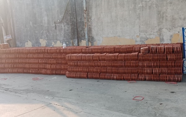 Ngói Mũi hài lớn Đất Việt bàn giao cho công trình chú Hải