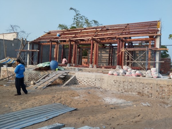 Công trình chú Hải sử dụng ngói Mũi hài lớn Đất Việt