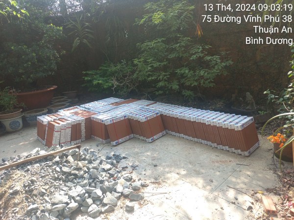 Gạch Lát Cotto Hạ Long Giao Công Trình Tại Thuận An – Bình Dương