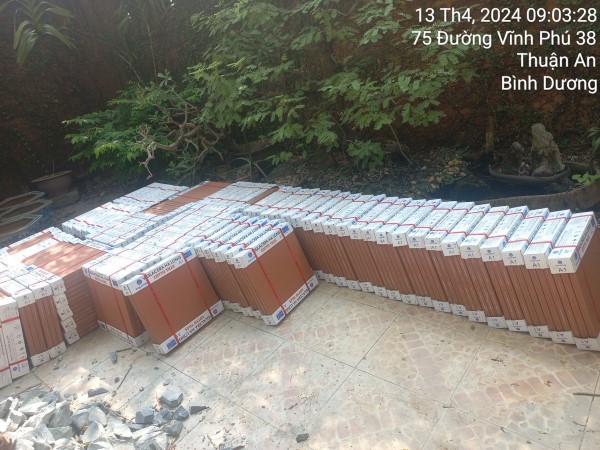 Gạch lát Cotto Hạ Long giao công trình tại thành phố Thuận An Gạch lát Cotto Hạ Long giao công trình tại thành phố Thuận An