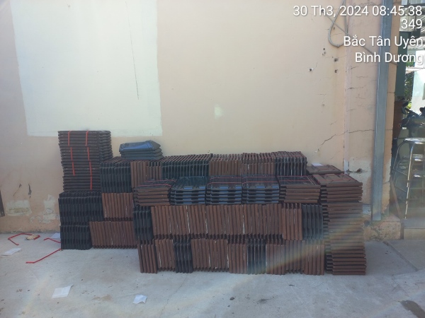 Ngói Classy Roofing CR06 giao công trình tại Bình Dương