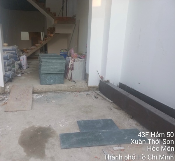 Hình ảnh thực tế tại công trình Hóc Môn