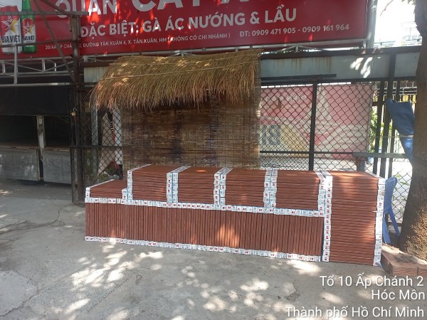 Gạch lát cotto Đất Việt đã giao đến công trình