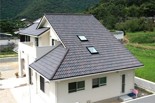 Khám phá đẹp hiện đại của ngói màu xi măng dạng sóng