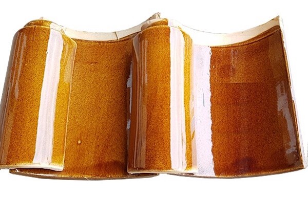 Ngói âm dương tráng men