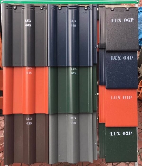 Ngói Inari sóng và phẳng Ngói Inari sóng và phẳng