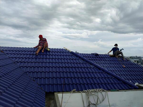 Cách lợp ngói màu xi măng Kawara chi tiết với đầy đủ các bước