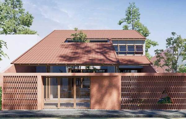 Biệt thự nhà mái bằng nổi bật với thiết kế ấn tượng Biệt thự nhà mái bằng nổi bật với thiết kế ấn tượng