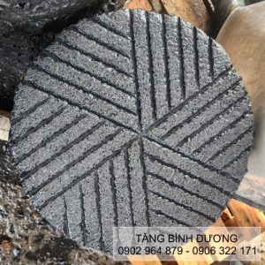 Đá Ong Xám Tròn Khía Rãnh Hình Cánh Quạt