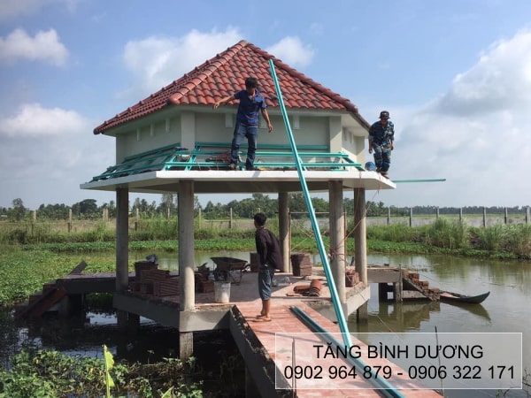 Công trình sử dụng ngói lợp M08