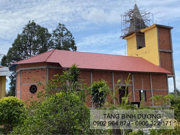 Công trình sử dụng ngói màu SCG Thái Lan