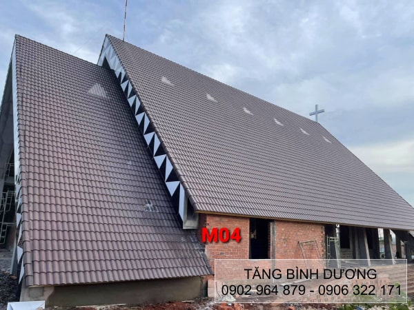 Ngói màu SCG M04 được nhiều khách hàng tin tưởng sử dụng